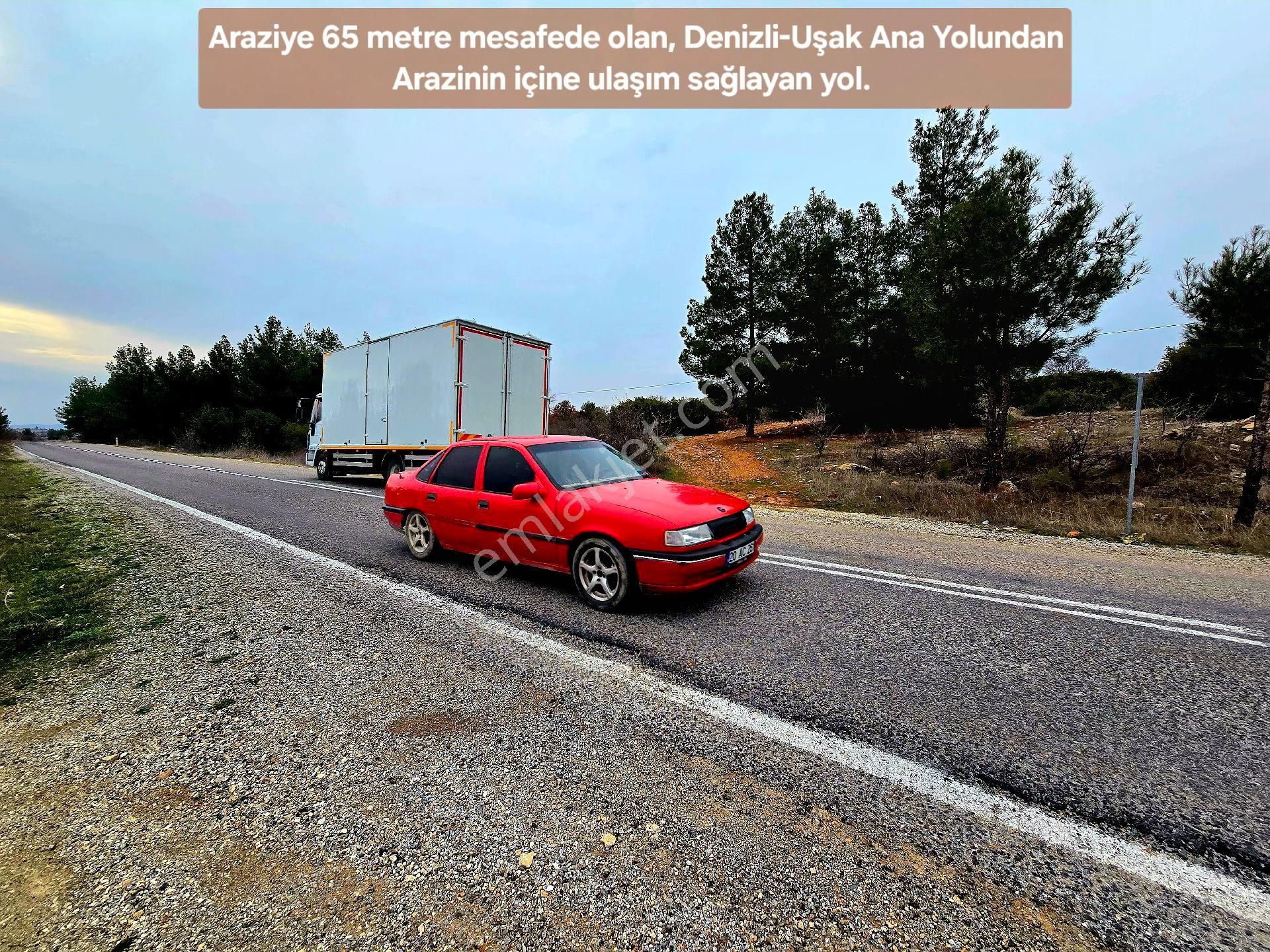 Denizli Bekilli Üçkuyu'da 1.161 M2 Karayolu Yanı, İlçe Toki Köy Manzaralı Tarla. Açıklamayı Okuyunuz - Görsel 27
