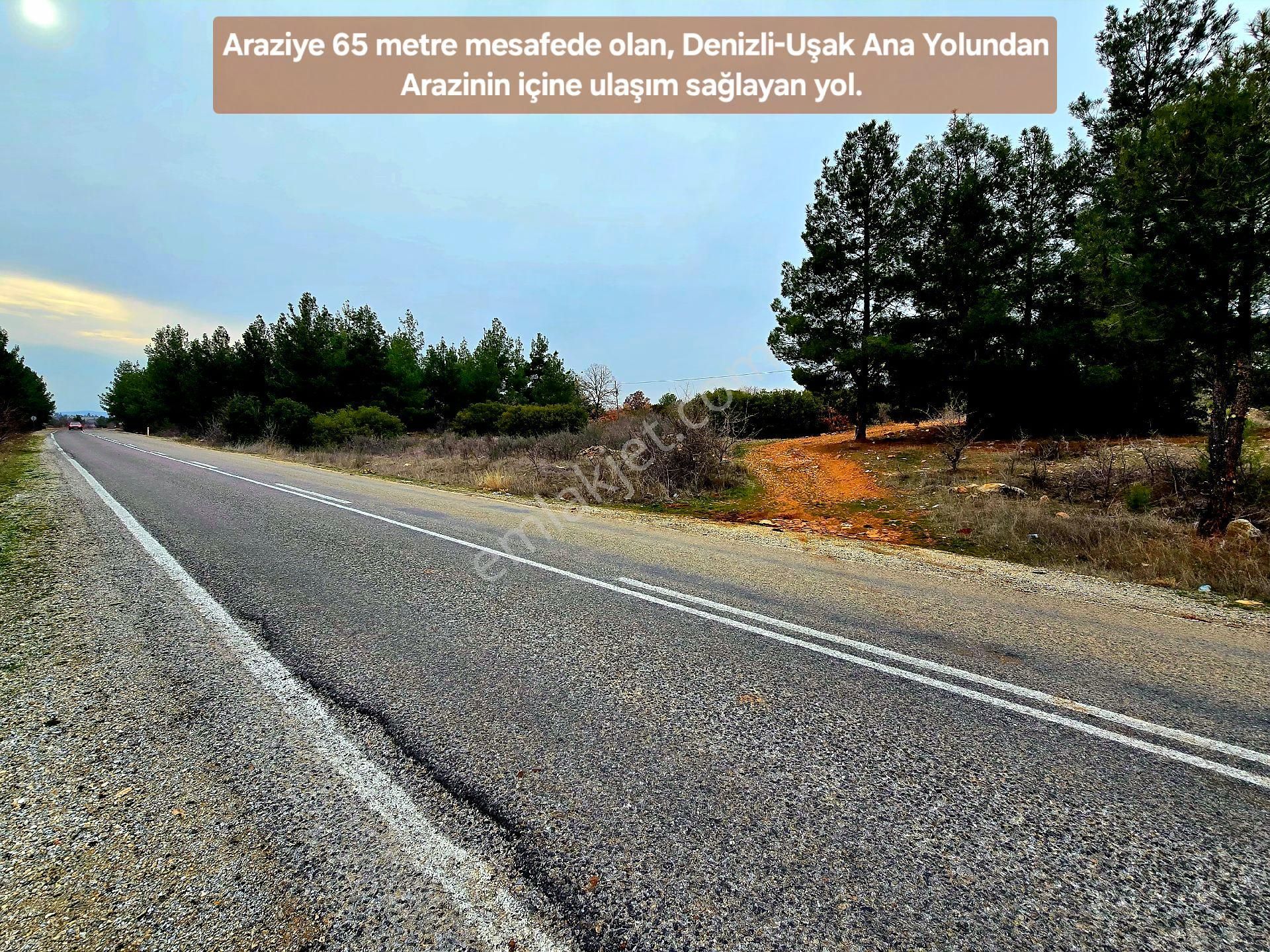 Denizli Bekilli Üçkuyu'da 1.161 M2 Karayolu Yanı, İlçe Toki Köy Manzaralı Tarla. Açıklamayı Okuyunuz - Görsel 26