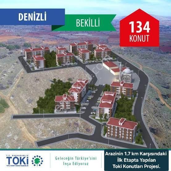 Denizli Bekilli Üçkuyu'da 1.161 M2 Karayolu Yanı, İlçe Toki Köy Manzaralı Tarla. Açıklamayı Okuyunuz - Görsel 33