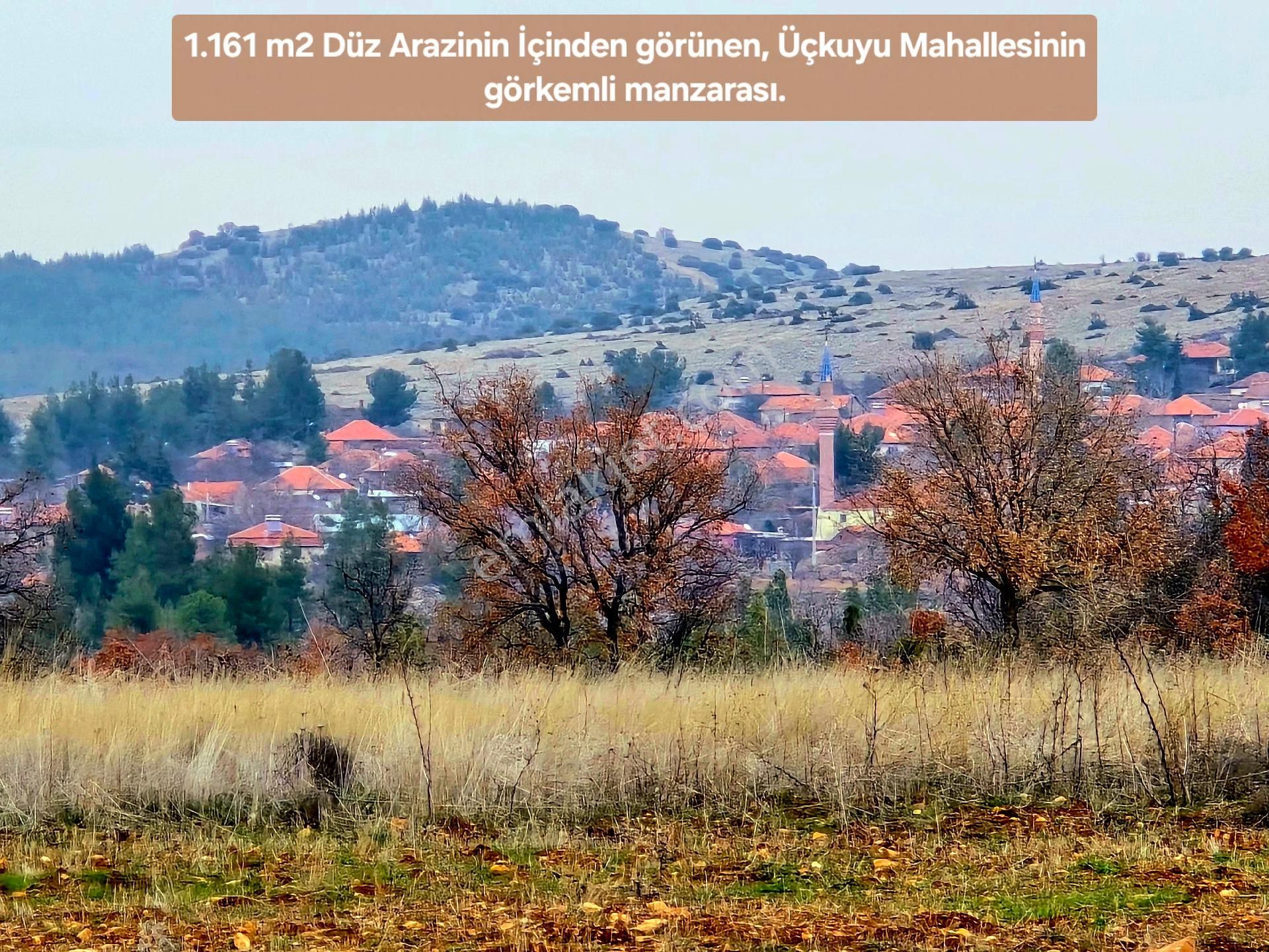 Denizli Bekilli Üçkuyu'da 1.161 M2 Karayolu Yanı, İlçe Toki Köy Manzaralı Tarla. Açıklamayı Okuyunuz - Görsel 22