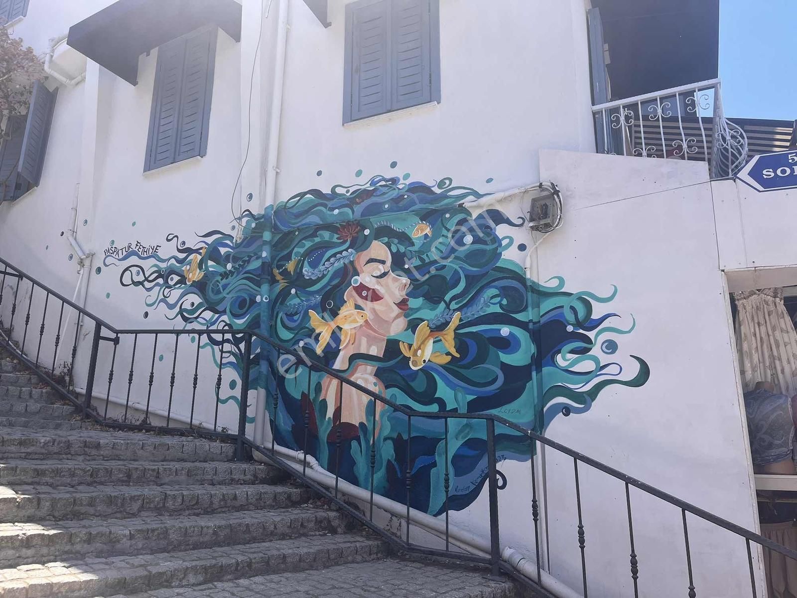 Fethiye Paspatur Girişinde Harika Konumda Uzun Dönem Kiralık 1+1 - Görsel 7