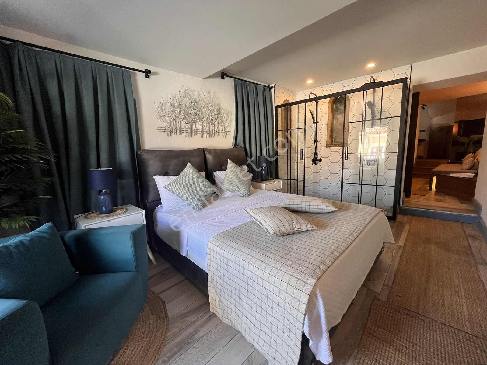 Fethiye Paspatur Girişinde Harika Konumda Uzun Dönem Kiralık 1+1 - Görsel 22