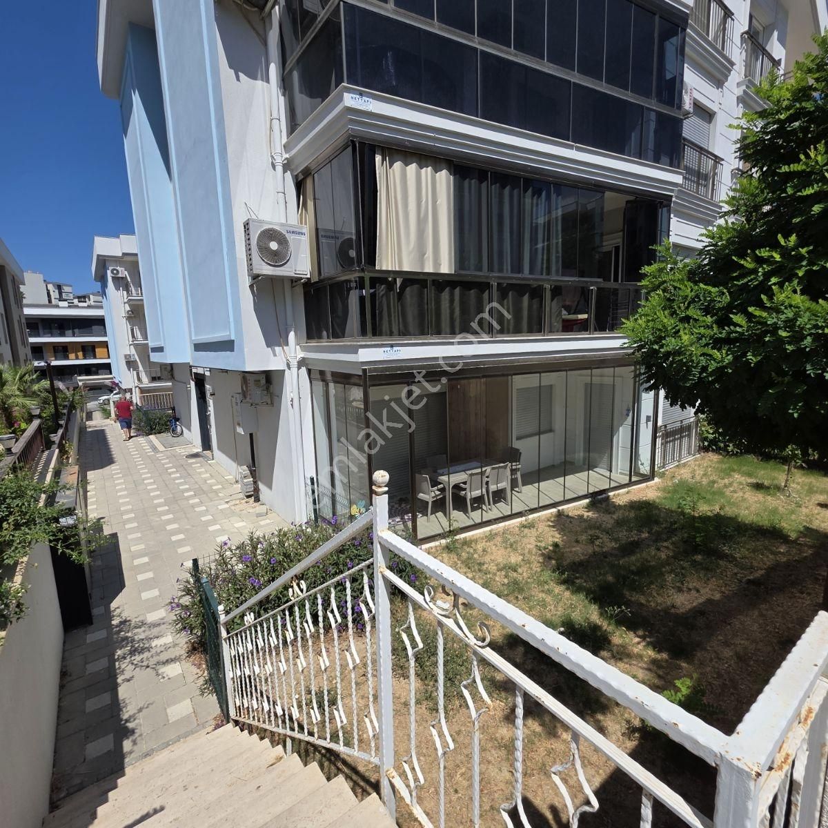 Havuzlu Site İçinde 2+1 Eşyalı Bahçe Katı Daire Kiralıktır.. - Görsel 7