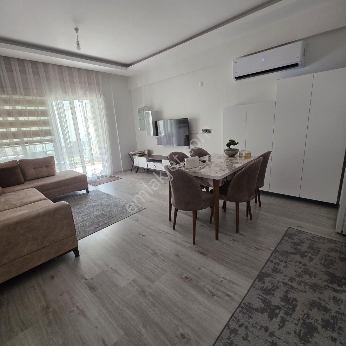 Havuzlu Site İçinde 2+1 Eşyalı Bahçe Katı Daire Kiralıktır.. - Görsel 15