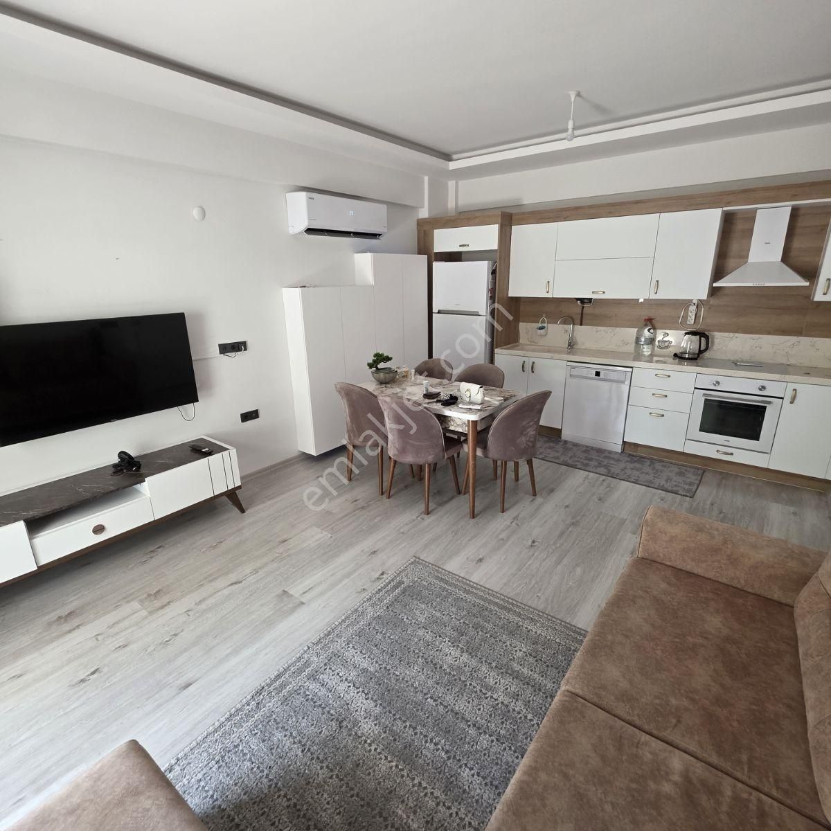 Havuzlu Site İçinde 2+1 Eşyalı Bahçe Katı Daire Kiralıktır.. - Görsel 11