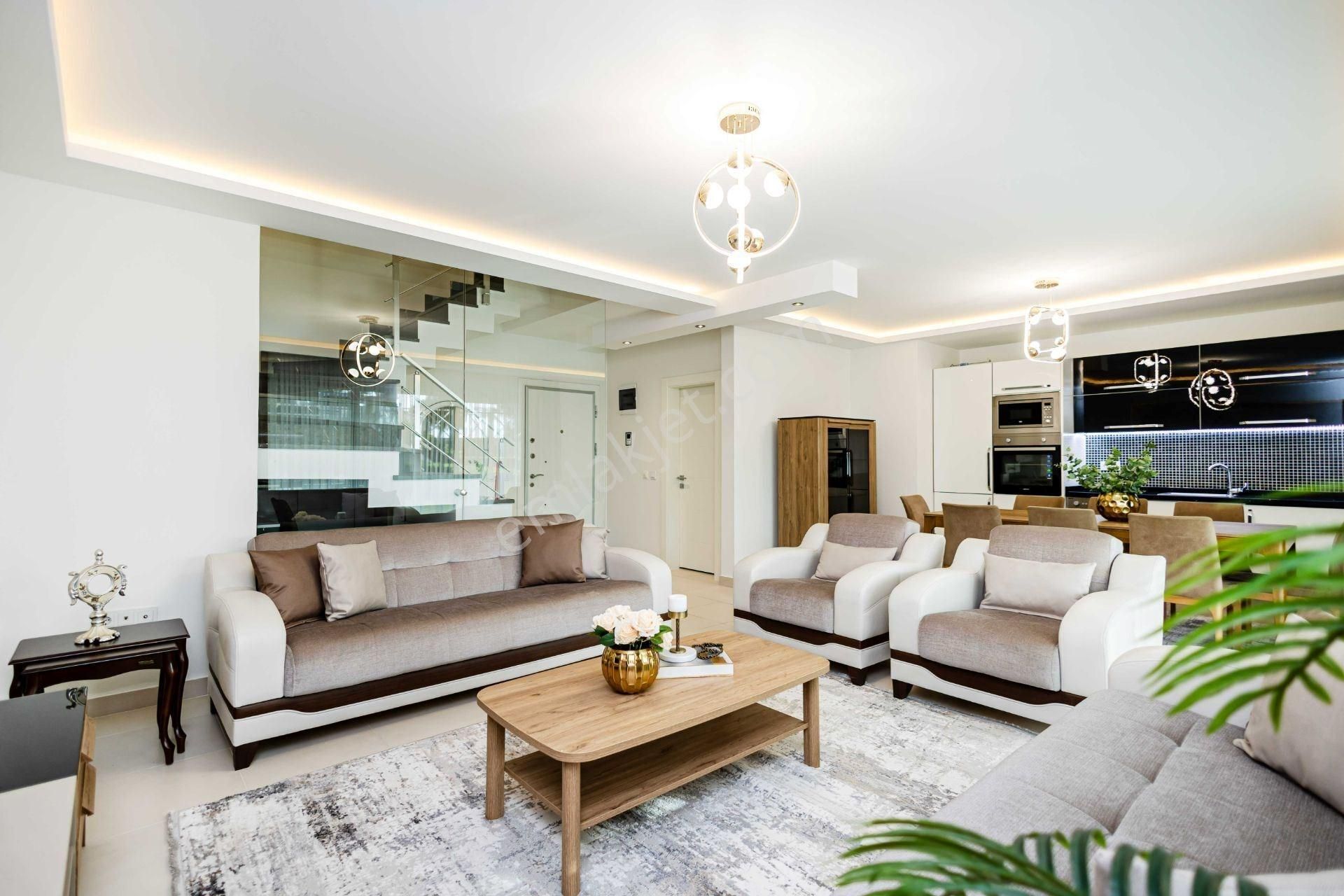 Alanya / Kestel | Denize Sıfır | Deniz Manzaralı 2+1 Bahçe Dubleks - Görsel 2