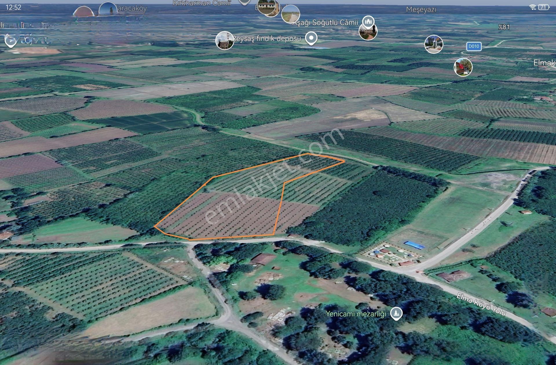 *samsun Terme Yenicami'de 18.885 M2 Çift Yol Cepheli Komple Fındık Bahçesi* - Görsel 5