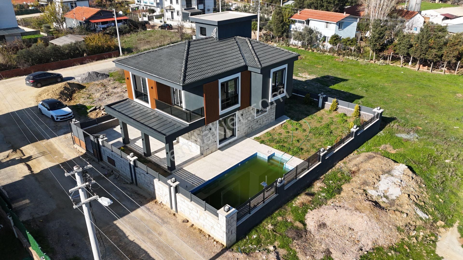 İzmir Seferihisar Düzce Mahallesi’nde Havuzlu Tek Müstakil Dubleks Villa - Görsel 6