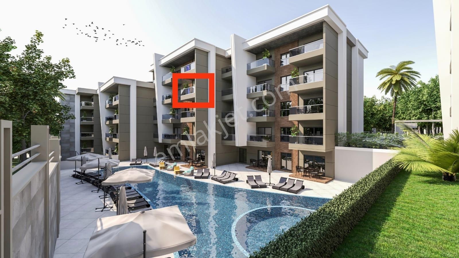 Güvenlikli Sitede Yerden Isıtmalı 1+1 Daire - Görsel 2