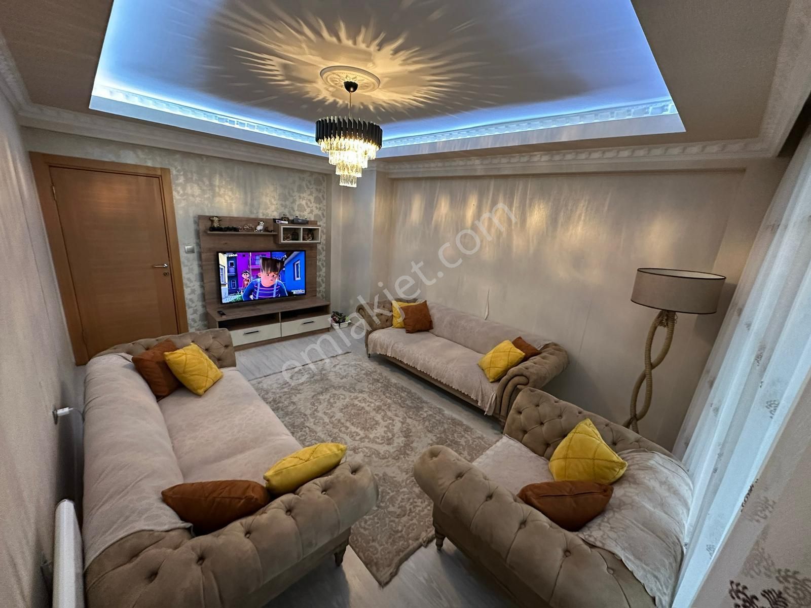 Ayvalı Mahallesi Yüksek Katta Yapılı Ankara Manzarılı 3+1satılık Daire - Görsel 12