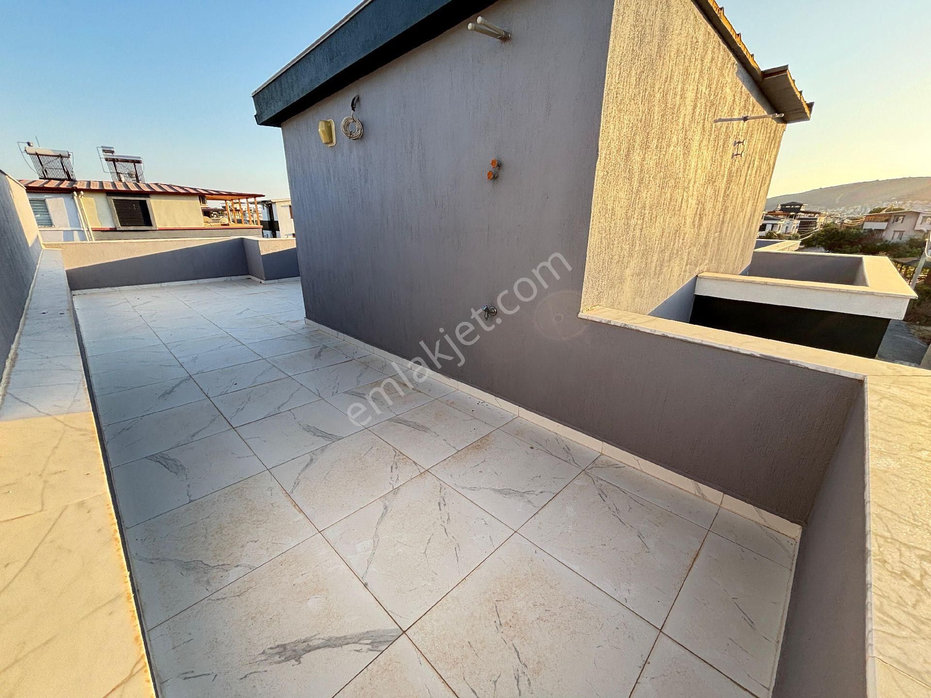 İzmir Seferihisar Doğanbey Merkezi Konumda Bahçeli Sıfır 2+1 Satılık Villa - Görsel 29