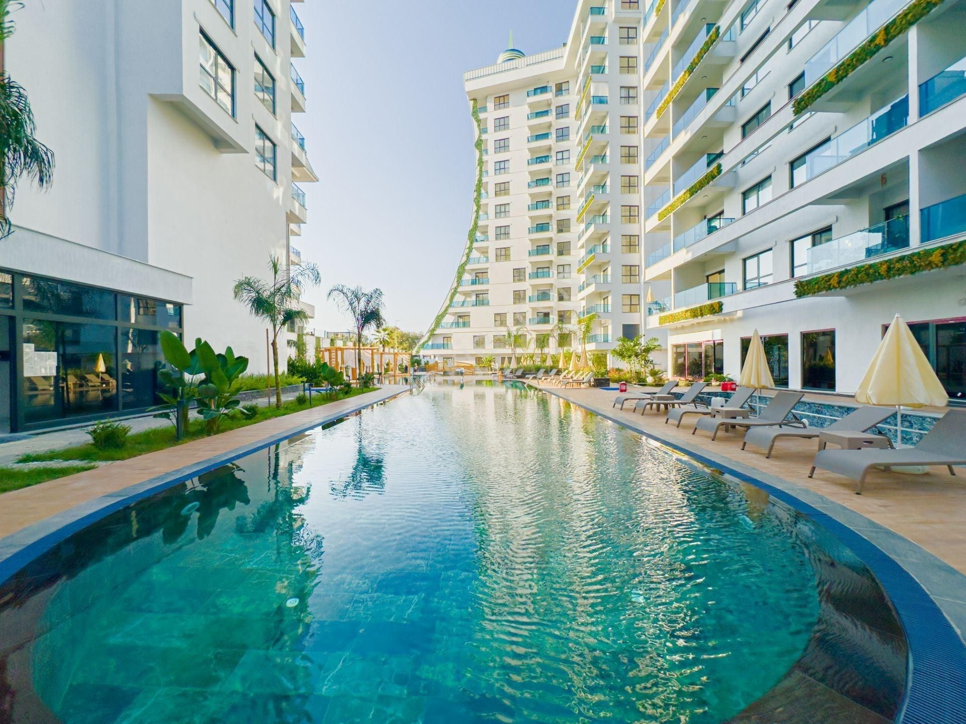 Alanya / Mahmutlar | Sosyal Alanlı Sitede | 1+1 Satılık Daire - Görsel 4