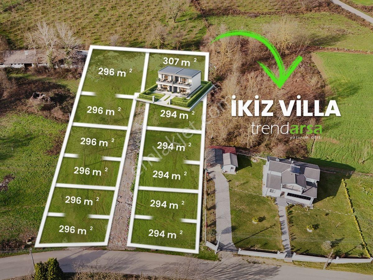Trendarsa'dan İkiz Villa Projeli, Taksitli Satılık Arsalar