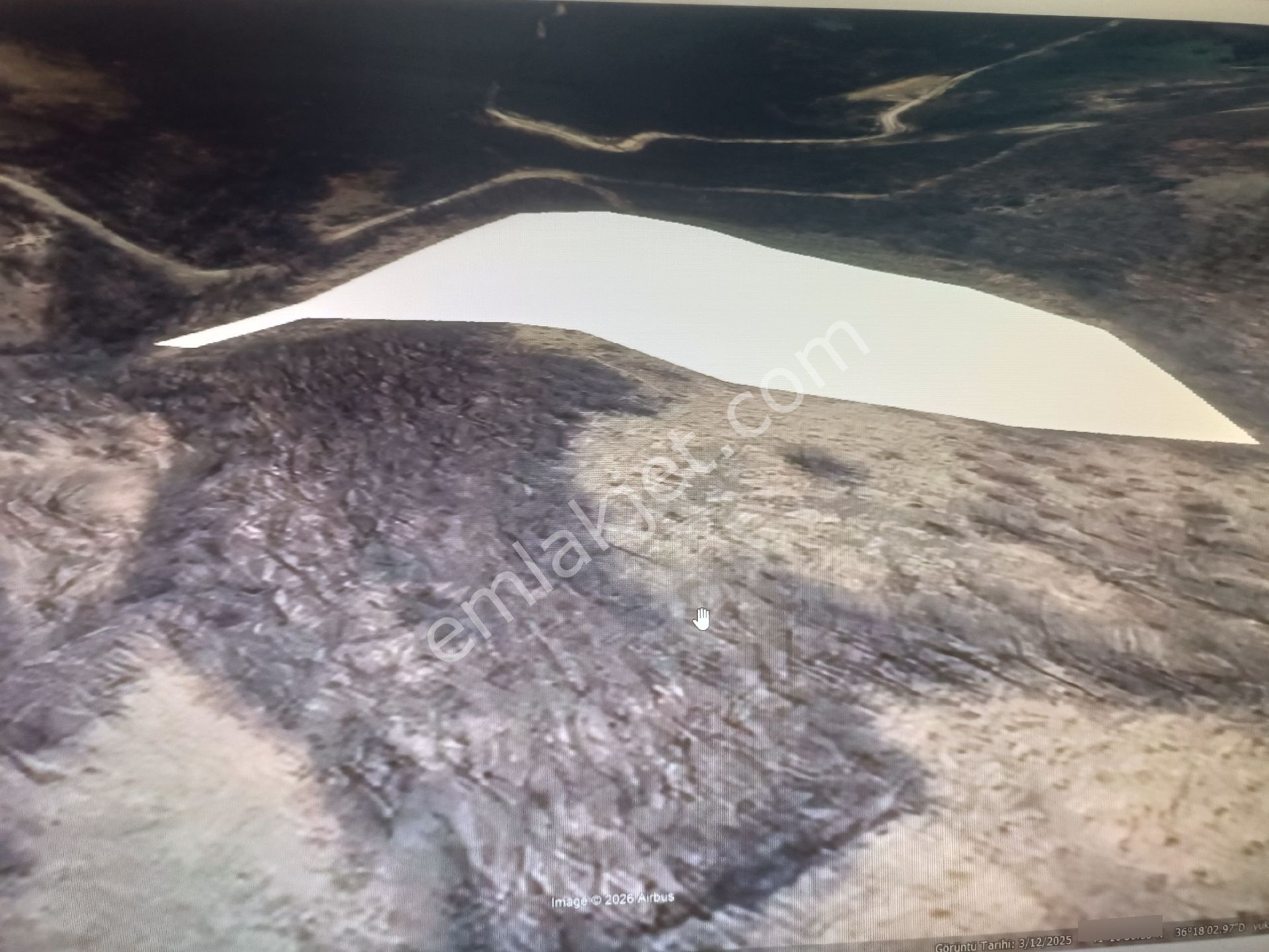 Saamsun Canik Gölalan'da Satılık Tek Tapu Tarla