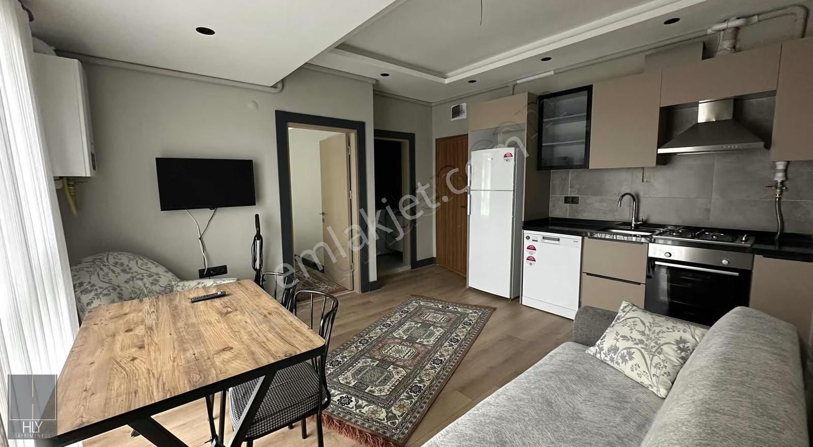 Hly Gayrimenkulden Bahçelievler Mah'de 1+1 Eşyalı Kiralık Daire - Görsel 12