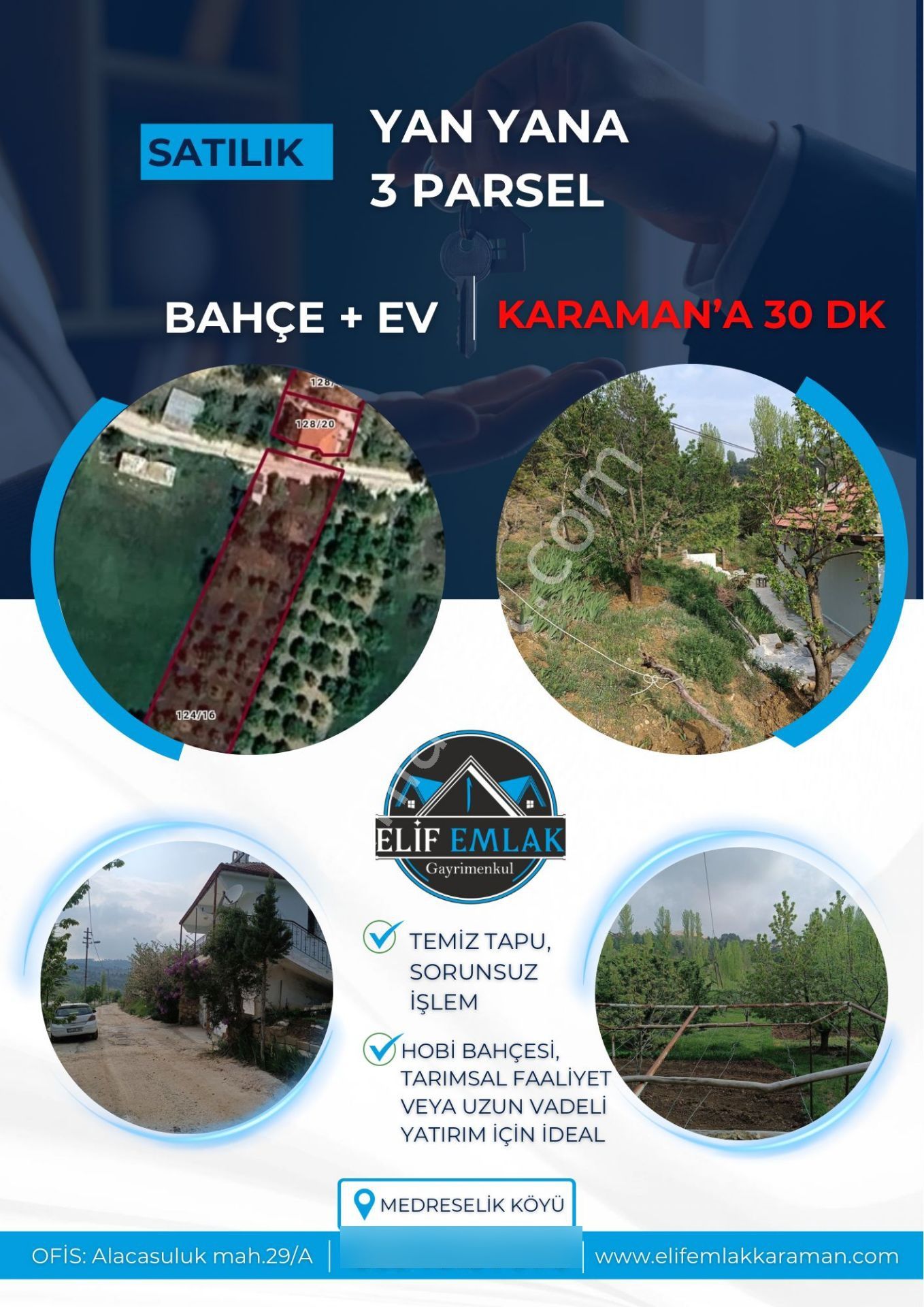 🌿 Karaman Merkez Medreselik Köyü’nde Kaçırılmayacak Fırsat! 🌿