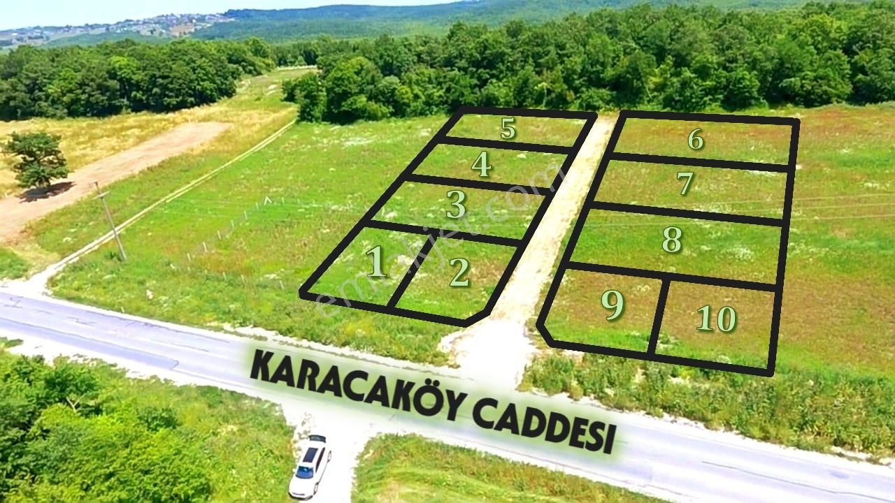Çatalca Başakköy'de Cadde Cepheli Ormana Komşu Parseller - Görsel 2