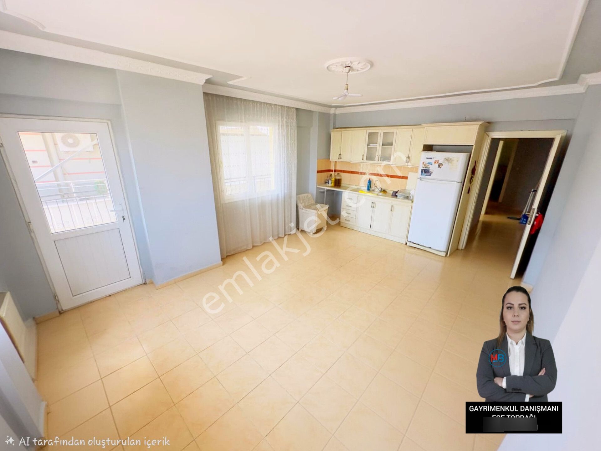 Didimde Satılık 2+1 Orta Kat Asansörlü Şehir Merkezinde Daire - Görsel 3