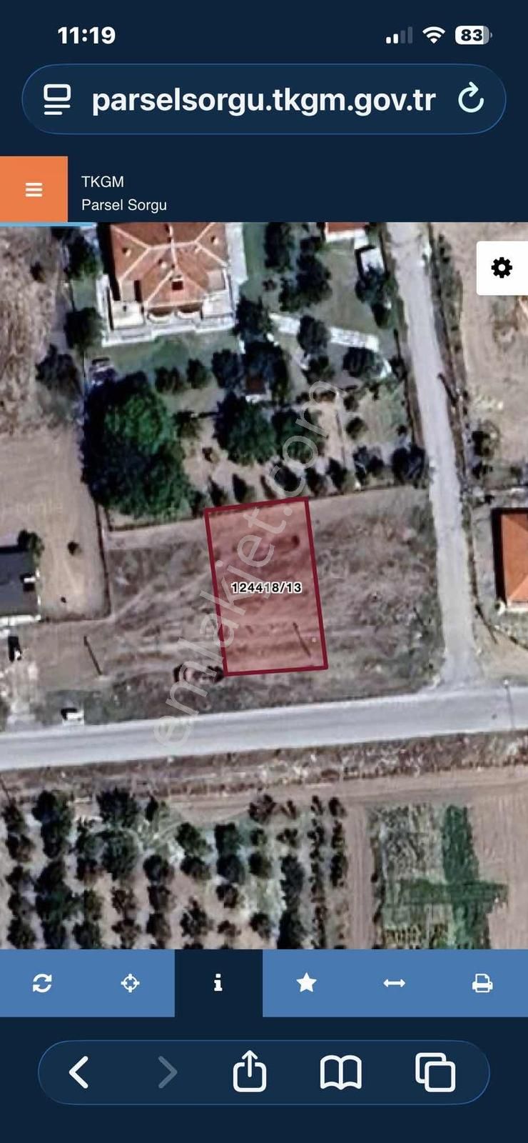 Asvalta Cephe Tek Tapu Arsa