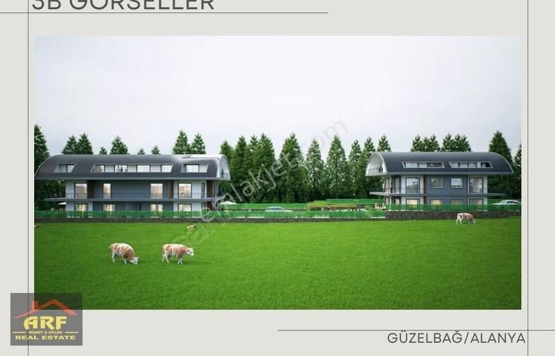 Alanya Güzelbağda Doğa Ve Deniz Manzaralı Satılık Daireler
