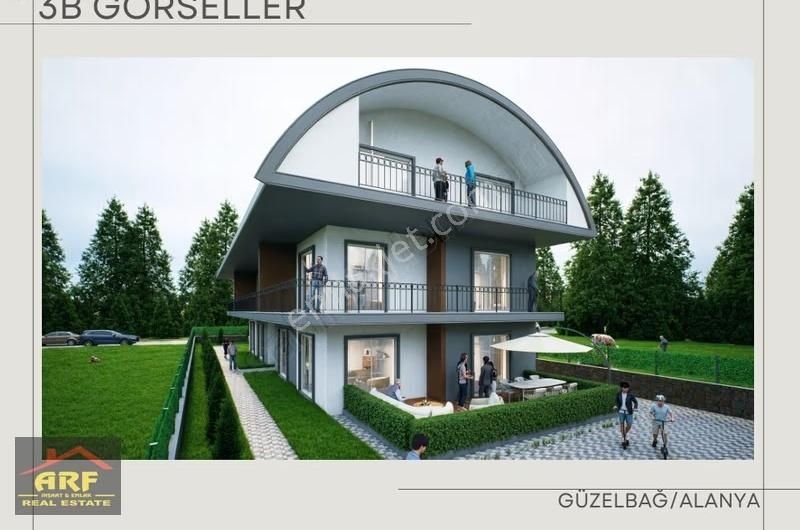 Alanya Güzelbağda Doğa Ve Deniz Manzaralı Satılık Daireler - Görsel 6