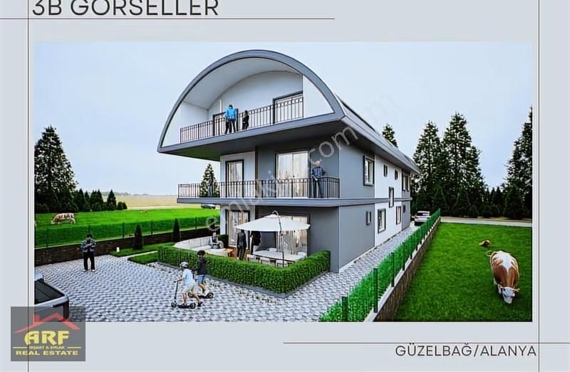 Alanya Güzelbağda Doğa Ve Deniz Manzaralı Satılık Daireler - Görsel 4