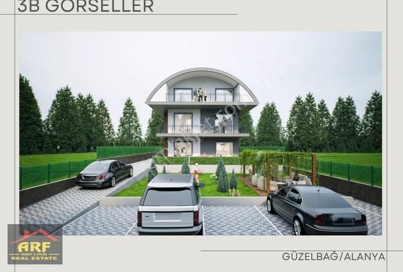 Alanya Güzelbağda Doğa Ve Deniz Manzaralı Satılık Daireler - Görsel 13