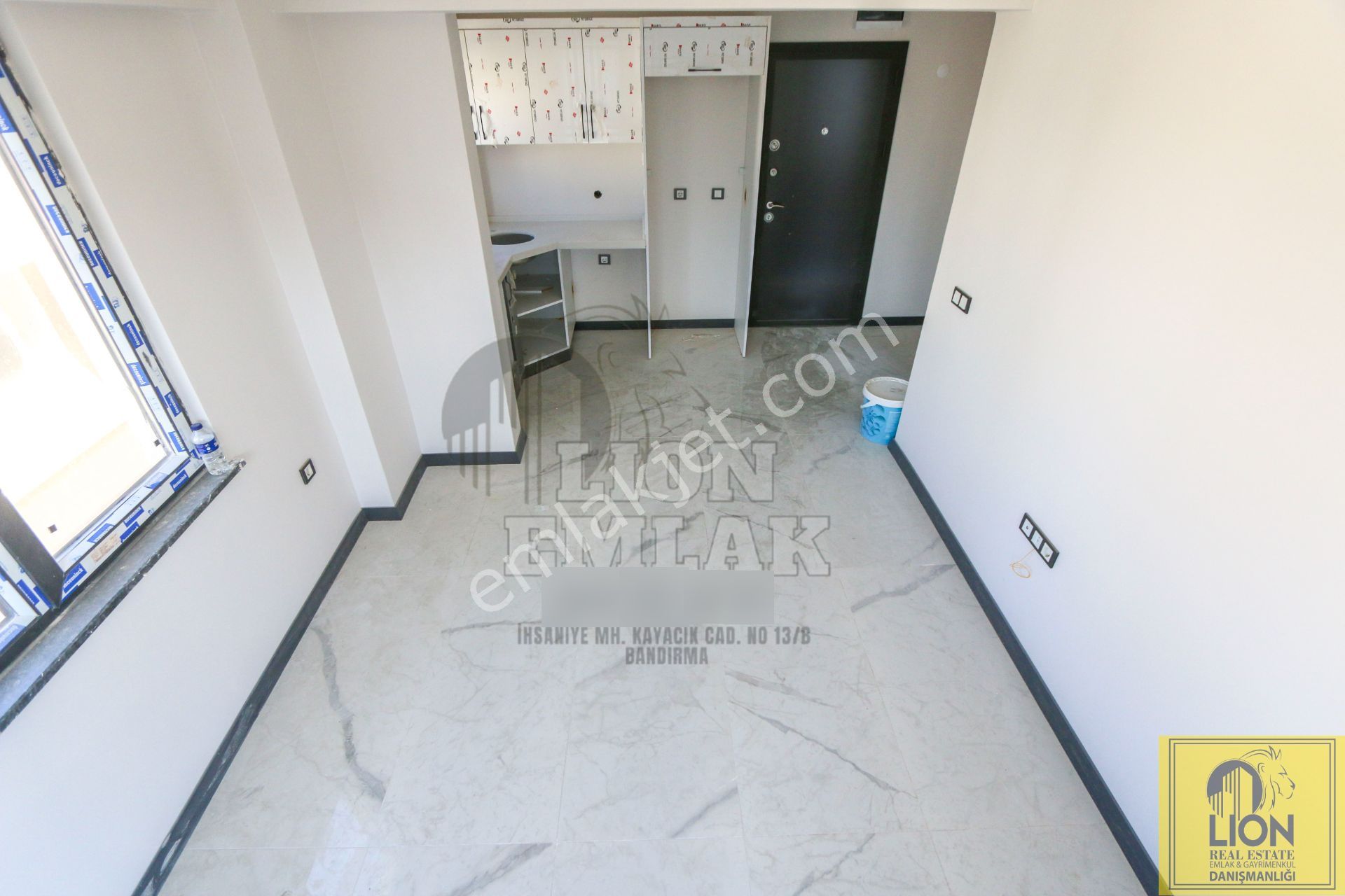 🟨⬛(takasa Açık) Lıon Emlak'tan Paşakonak Mahallesin'de 1+1 Balkonlu Lüks Satılık Daire🟨⬛ - Görsel 9