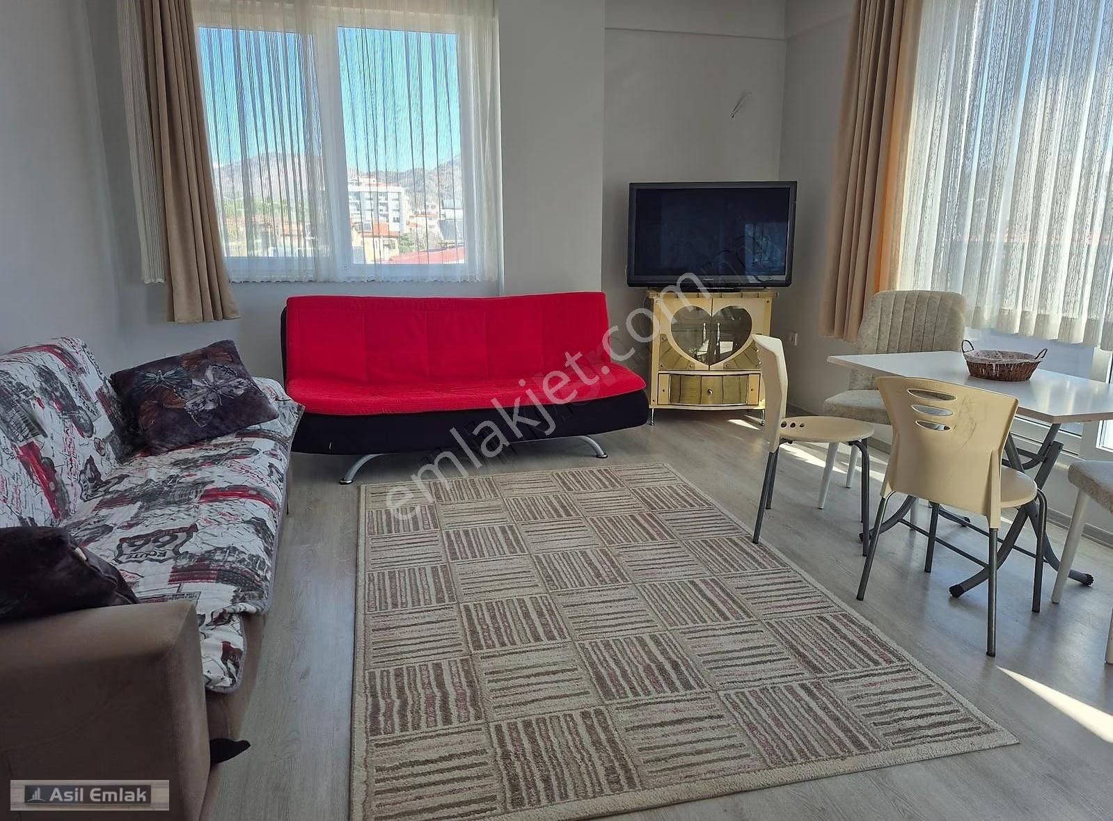 Asil Emlaktan Dalaman Altıntas Mah.de Kiralık Eşyalı 1+1 Daire - Görsel 13