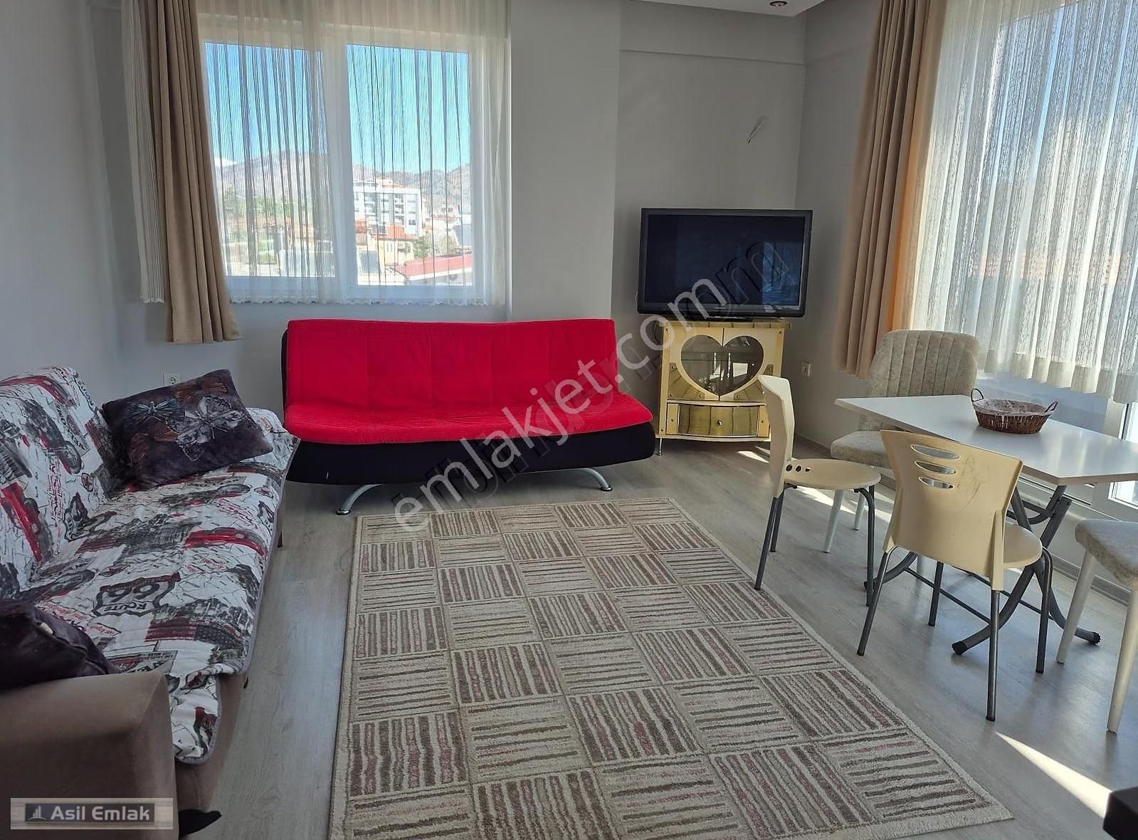 Asil Emlaktan Dalaman Altıntas Mah.de Kiralık Eşyalı 1+1 Daire - Görsel 4