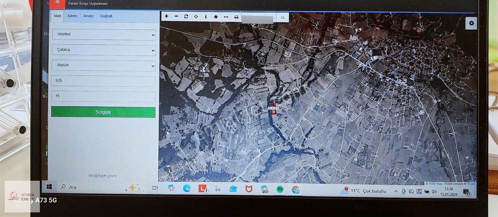 Çatalca Binkılıç Atatürk Mah.1823m Hisseli Tarla - Görsel 5