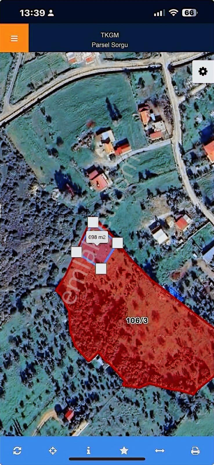 Bodrum Mumcular Çamarası Satılık Paylı Mülkiyetli Tarla - Görsel 3