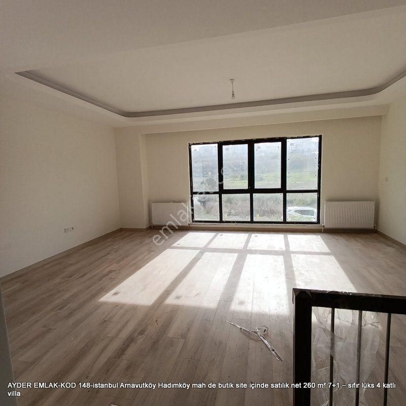 Satılık Net 260 M² 7+1 – Sıfır Lüks 4 Katlı Villa