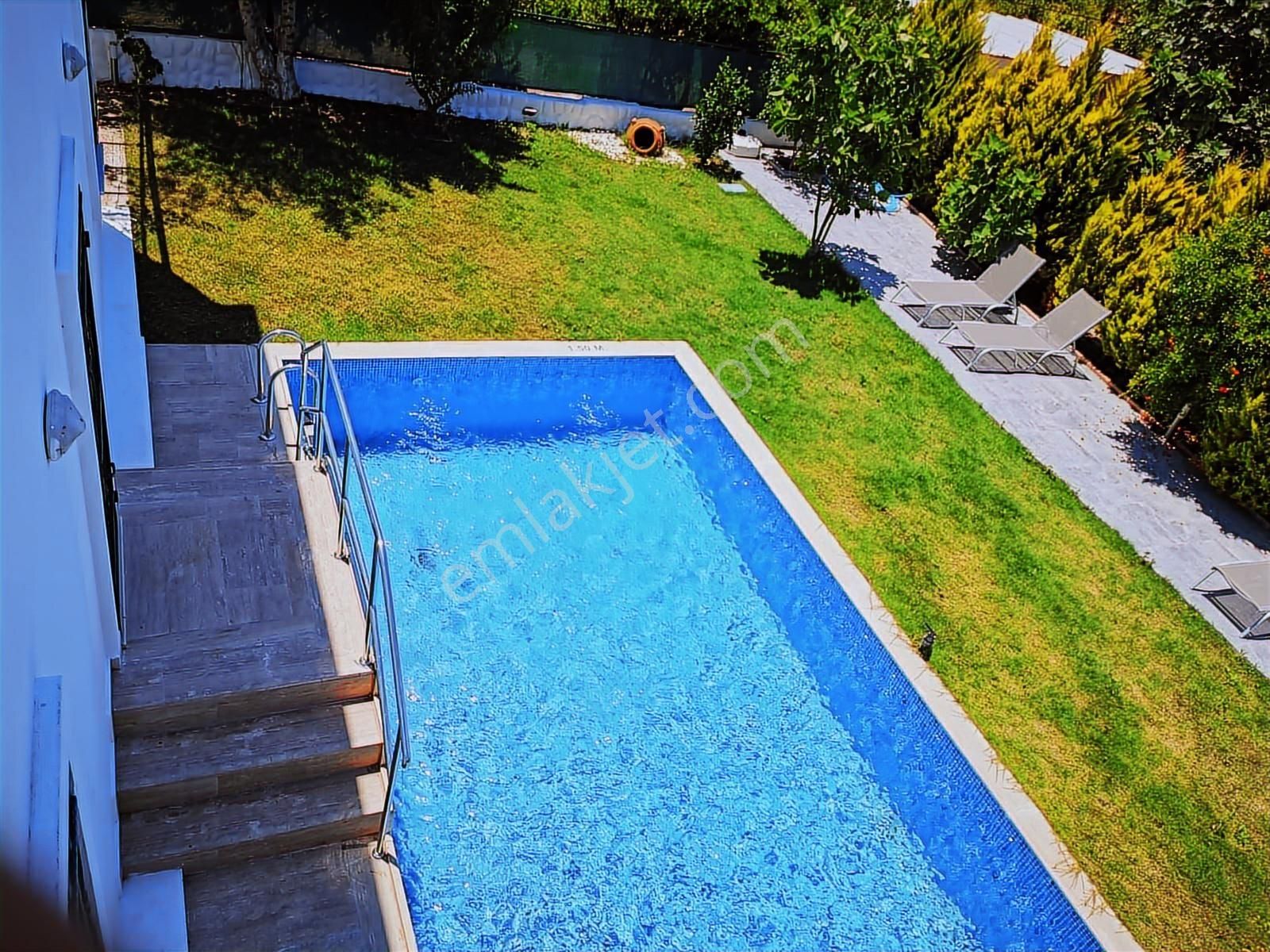 Bodrum Gümüşlük Yıllık Kiralık 3+1 Tam Müstakil Havuzlu Villa - Görsel 8