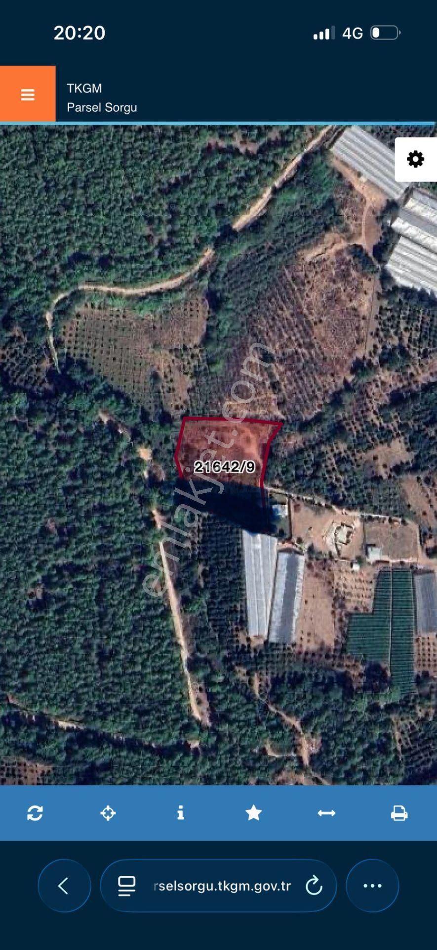 Sahibinden Antalya Aşağı Karamanda 510 M2 Rızai Taksimli Arsa