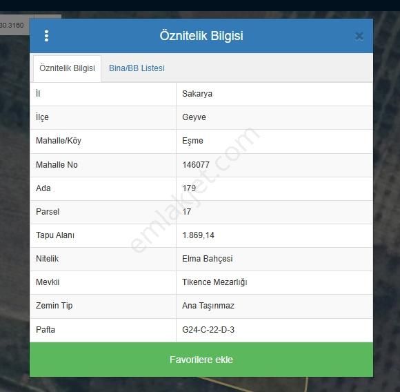 Sakarya Geyve Eşmede Satılık Bakımlı Elma Bahçesi - Görsel 7