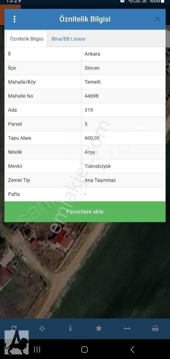 Temelli Toki Yanında Tek Tapu Asfalt Cepheli Villa Arsası - Görsel 2