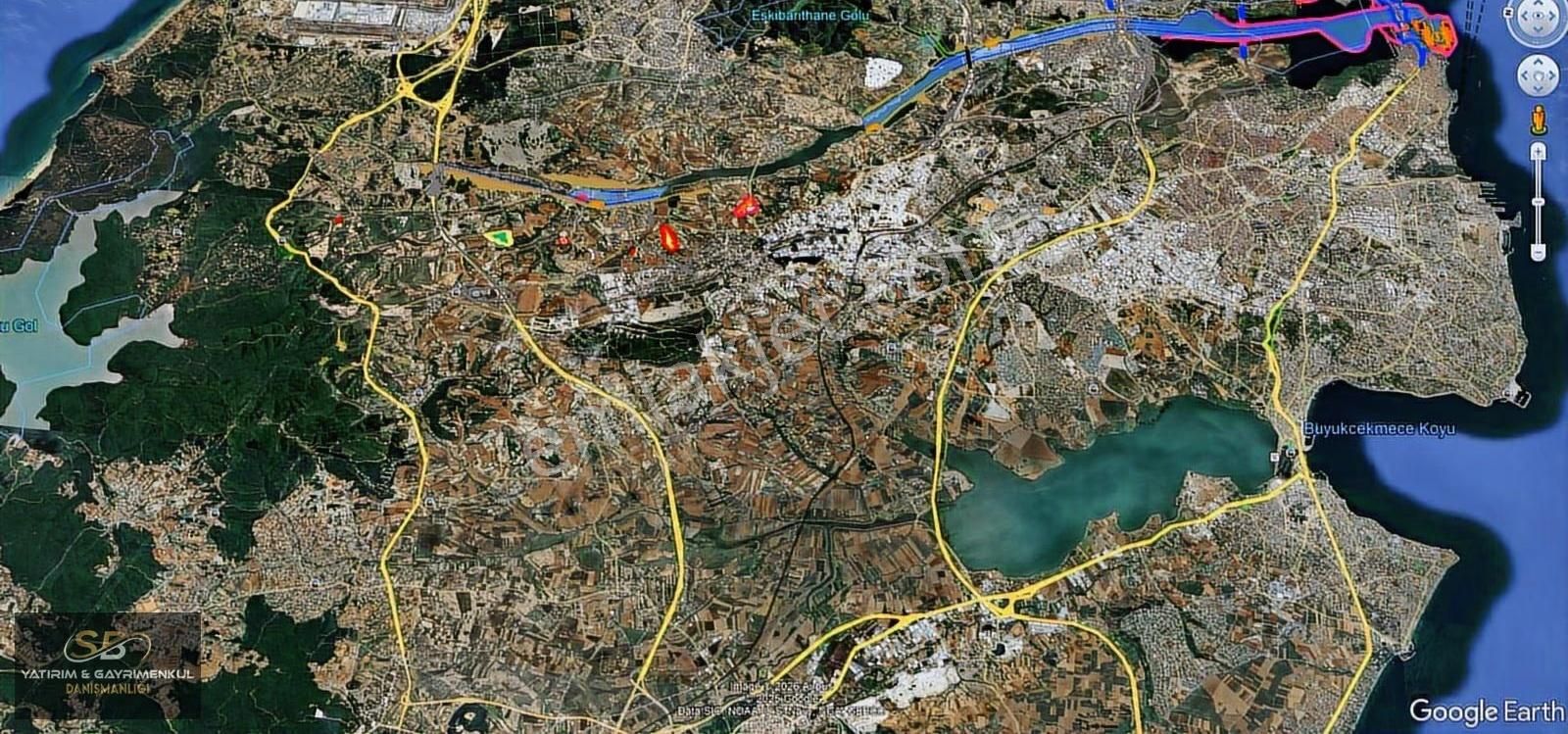 Çatalça Kaleiçi Mah. 386 M2 Çaplı Muvafakkatlı Yatrıma Uygn Acil - Görsel 15