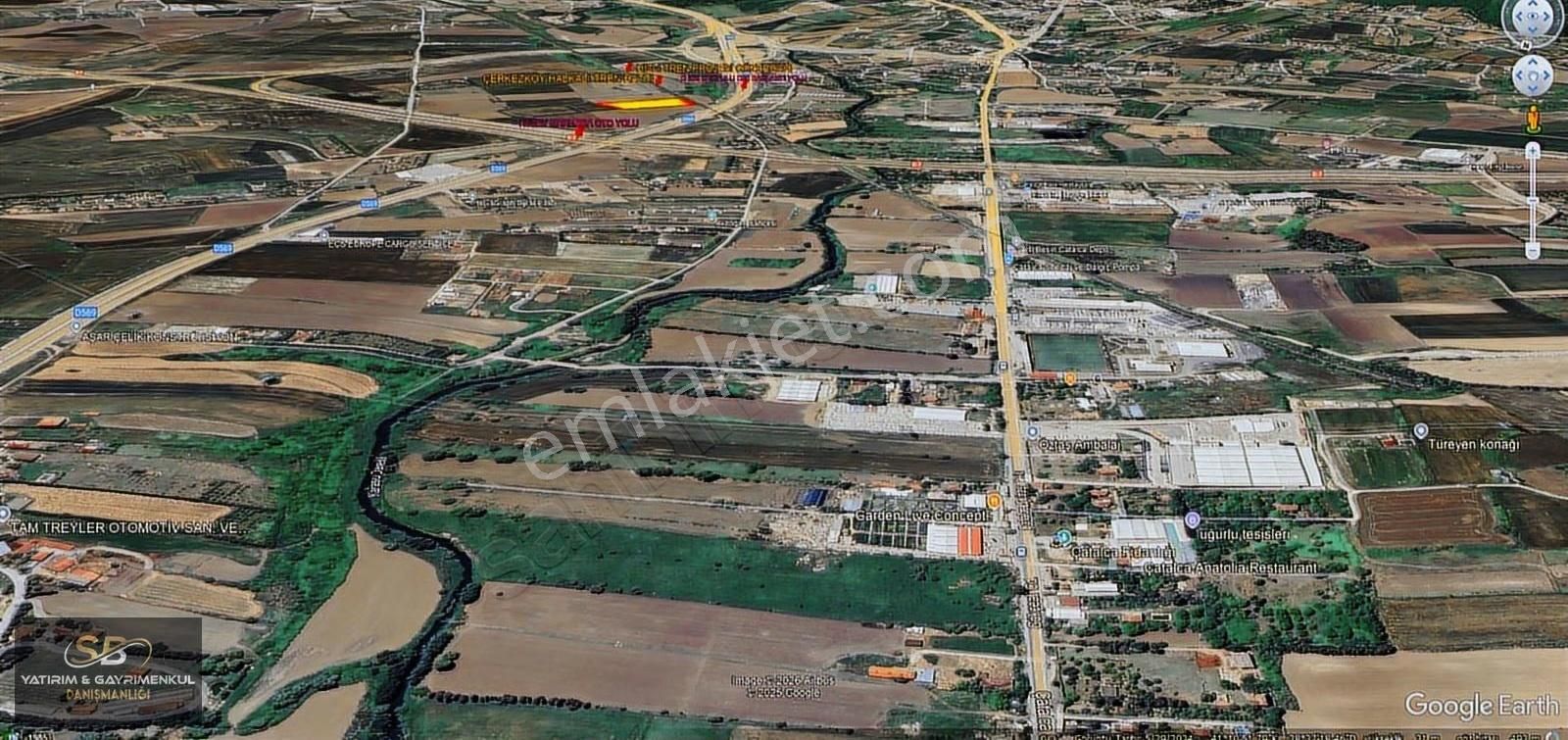 Çatalça Kaleiçi Mah. 386 M2 Çaplı Muvafakkatlı Yatrıma Uygn Acil - Görsel 20