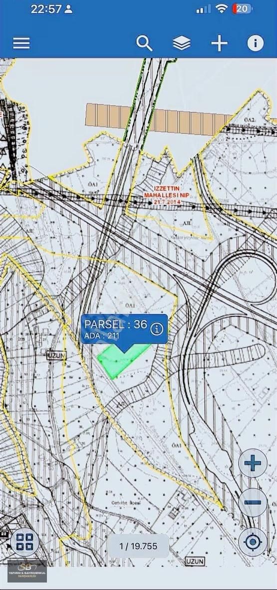 Çatalça Kaleiçi Mah. 386 M2 Çaplı Muvafakkatlı Yatrıma Uygn Acil - Görsel 6