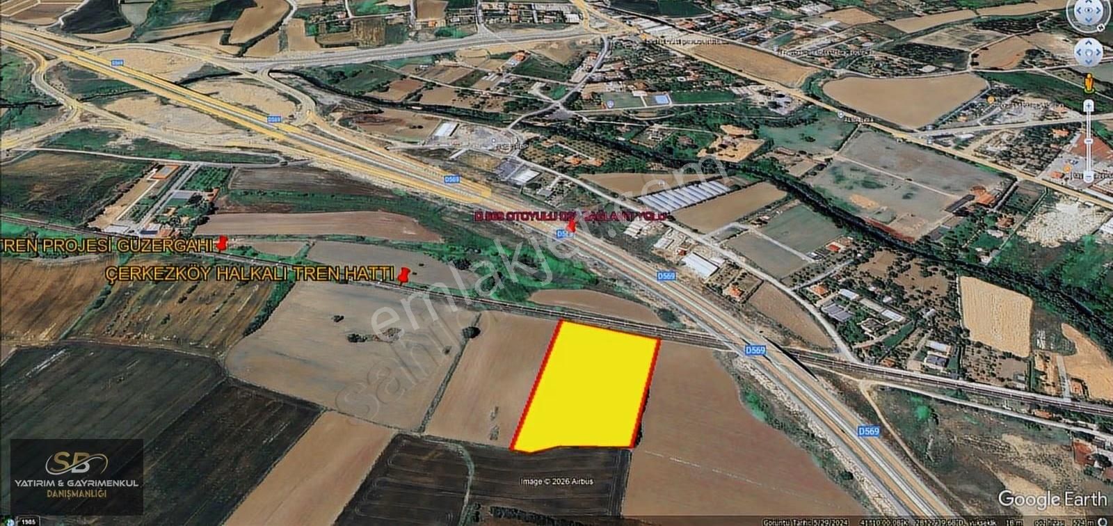 Çatalça Kaleiçi Mah. 386 M2 Çaplı Muvafakkatlı Yatrıma Uygn Acil - Görsel 7