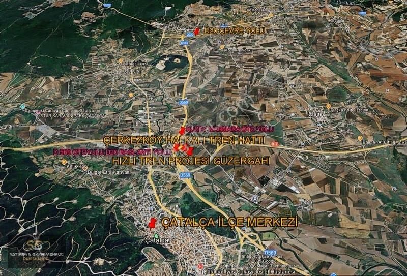 Çatalça Kaleiçi Mah. 386 M2 Çaplı Muvafakkatlı Yatrıma Uygn Acil - Görsel 10