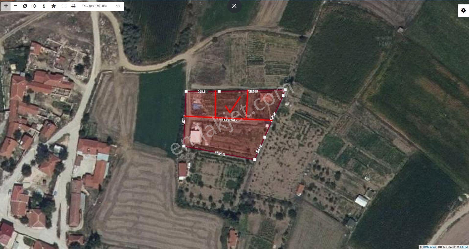 Kaplan Gayrimenkul’den Odunpazarı Gülpınar Mahallesinde 430 M² Hobi Bahçesi - Görsel 3