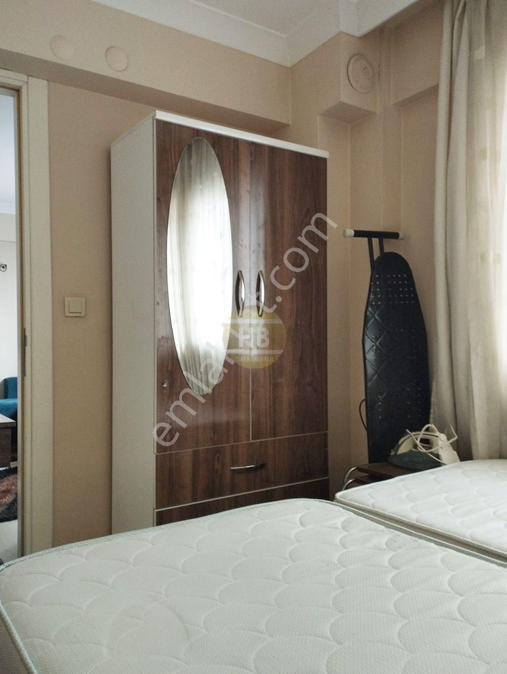 Hb'den 1+1 Eşyalı Kiralık Daire, Zafer'de Merkezi Kaloriferli - Görsel 13