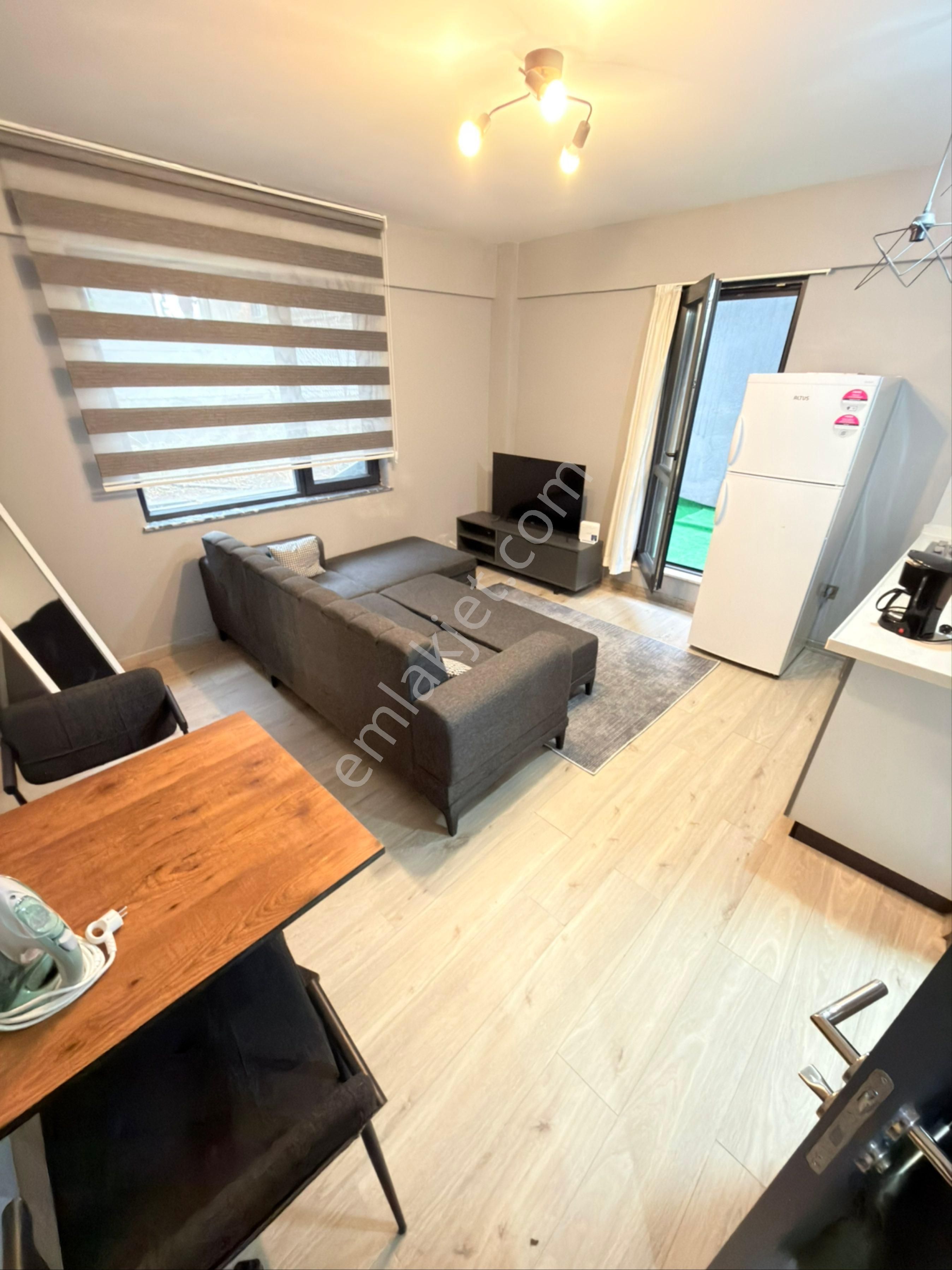 Yaşamkent Eşyalı Kiralık Daire 1+1 45m2 Bahçeli Yerden Isıtma