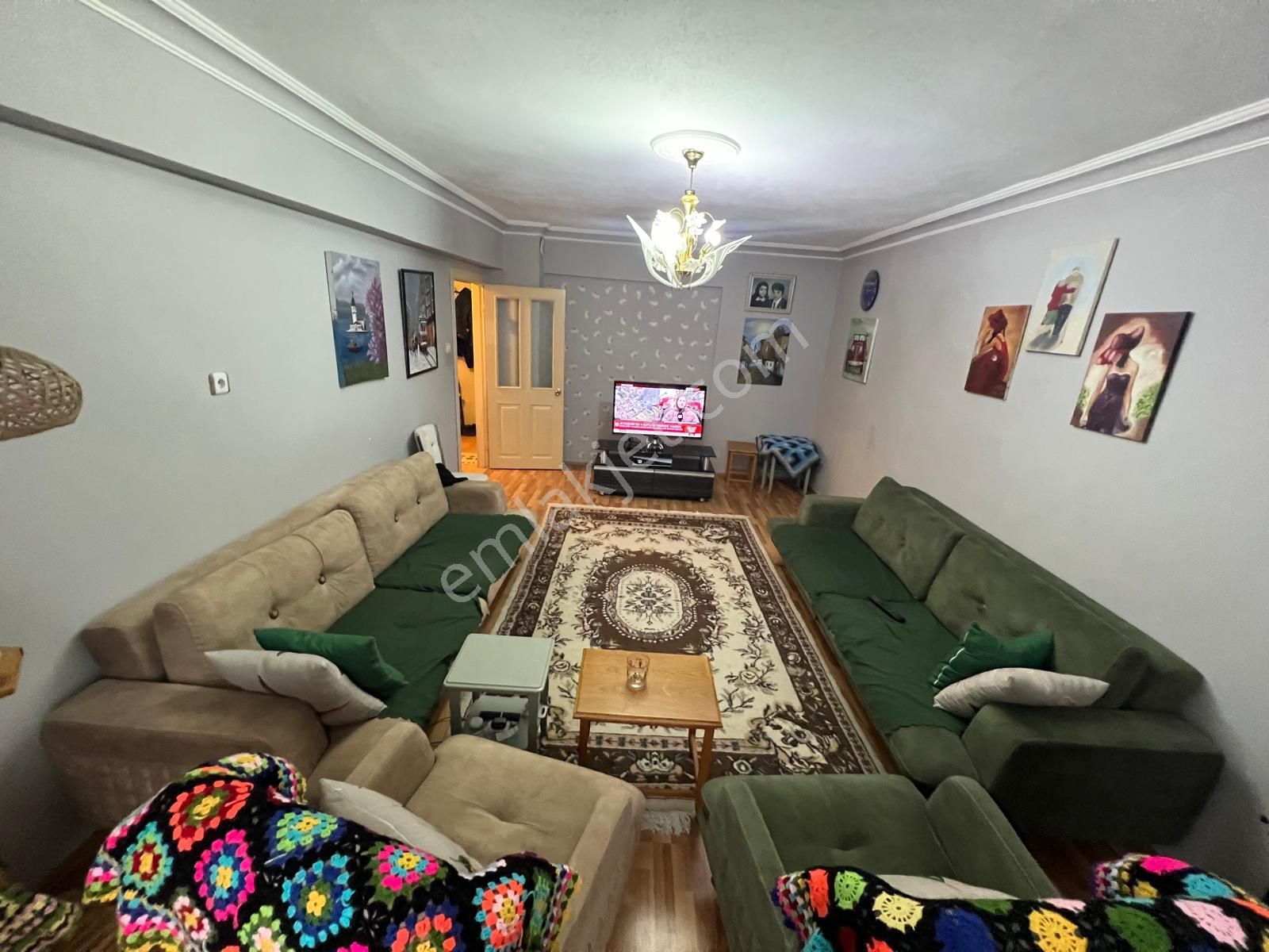 Torun^dan Malazgirt Mah.arakatta Geniş 3+1 Daire - Görsel 7