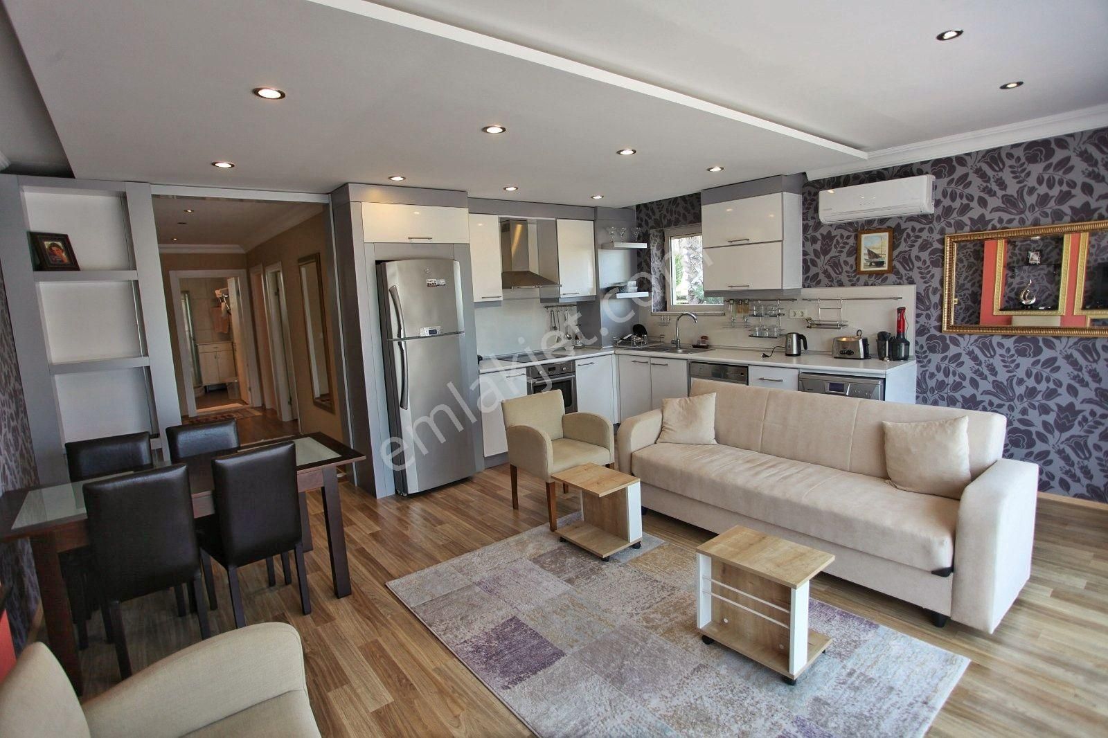 Önder Sağlam Dan Lara Güzelobada Mobilyalı Kiralık 2+1 Bahçe Kat