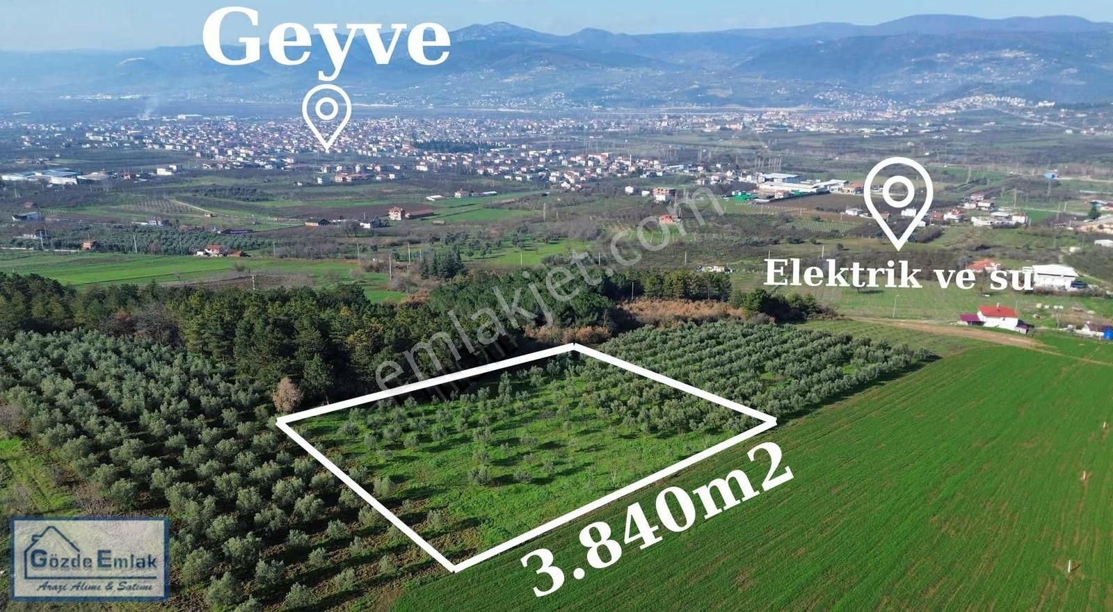 Sakarya Geyve Hırka Mah. 3.840m2 Yatırımlık Arazi - Görsel 13
