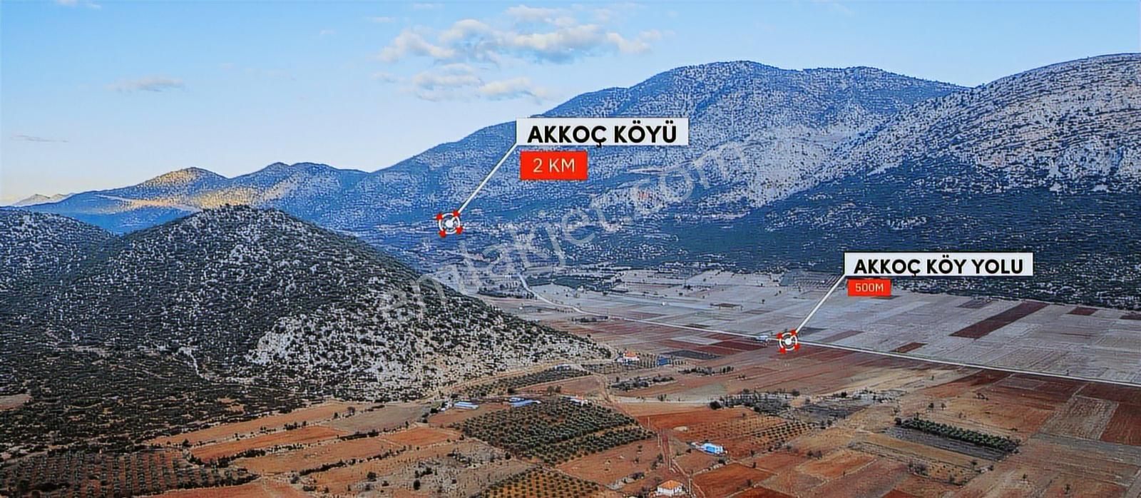 Antalya Döşemealtı Akkoç Mahallesinde 3.497 M² Yatırımlık Tarla - Görsel 4
