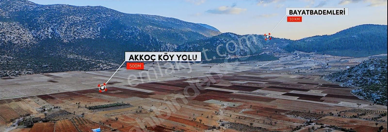 Antalya Döşemealtı Akkoç Mahallesinde 3.497 M² Yatırımlık Tarla - Görsel 5